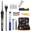 80W Electric Soldering Iron Set with Digital Display and Switch (908S, 908V, 908D) - Household Tool