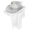 Sparkling Hat With Lace Veil And Feather Embellishments Fashion Hat Decors For Bridal Party Accessories