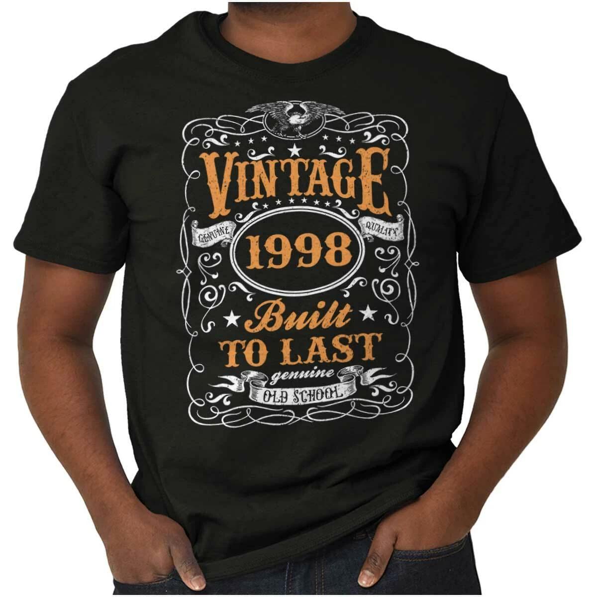 Vintage Genuine 1990 Birthday Built To Last Womens or Mens Crewneck T Shirt Tee XL