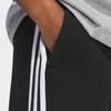 Adidas 3-Stripes Loose Soft Comfortable Wide-Leg Casual Pants Women Bottoms Black IY7255