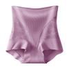 Lady Spring and Autumn Chinese Style Relief Belly Lift Hip Antibacterial Crotch Thin High Waist No Trace Safety Underwear