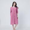 Women's Water-Absorbent, Lint-Free Bathrobe & Nightgown Style Pajamas - Versatile for Home or Outdoors