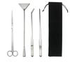 3/4/5Pcs Durable Aquascape Tools Kit Fish Tank Scissor Tweezers Tool  Landscaping Equipment