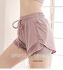 Women's High-Waisted Quick-Dry Yoga Shorts: 2-in-1 Running & Dance Fitness Outerwear