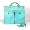 TIFFANY&Co. Hand Bag Jitney 2WAY Bag Shoulder Bag Crossbody Tote Bag Canvas blue