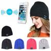 Soft Warm Beanie Hat Bluetooth Smart Cap With Wireless Headphone Set And Speaker Mic