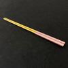 10Pair Resuable 23.5cm Square Chopsticks Top 18/0 Stainless Steel Japanese Black Gold Sushi Hashi Reusable Colorful Chopsticks