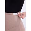 Flexible, geraffte Umstandsstrumpfhose mit verstellbarer Taille und Flanellbein