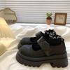 College style fried street high value women single shoes temperament lady Internet celebrity year comfortable Mary Jane shoes