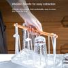 Iron Art Drain Cup Holder, Household Portable Water Cup Holder, Drain Holder with Tray, Living Room, Kitchen, Cup Storage