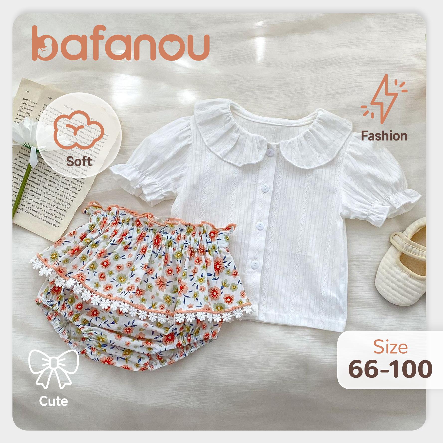 

Summer newborn clothes baby girls solid color top flower bloomers infant 2 pieces clothing suit bafanou 23103 66cm(3-6M)