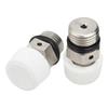 1/8" 1/4" 3/8" 1/2" 3/4" Chauffage Radiateur Ventilation Filetage Mâle Argenté Nickelé air Accessoires de Plomberie