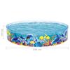 Piscine - BESTWAY - Fill'N Fun Odyssey - D 244 Cm - H 46 Cm - Forme Ronde - Poissons Corail