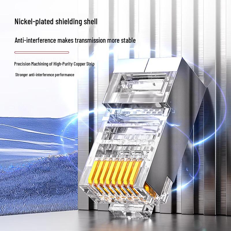 AMPCOM RJ45 Pass-Through Network Connectors