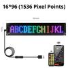 DIY Auto DIY Light Bar RGB LED Scrolling Advertising Light Flexible Pixel Screen  Truck Eye Sign