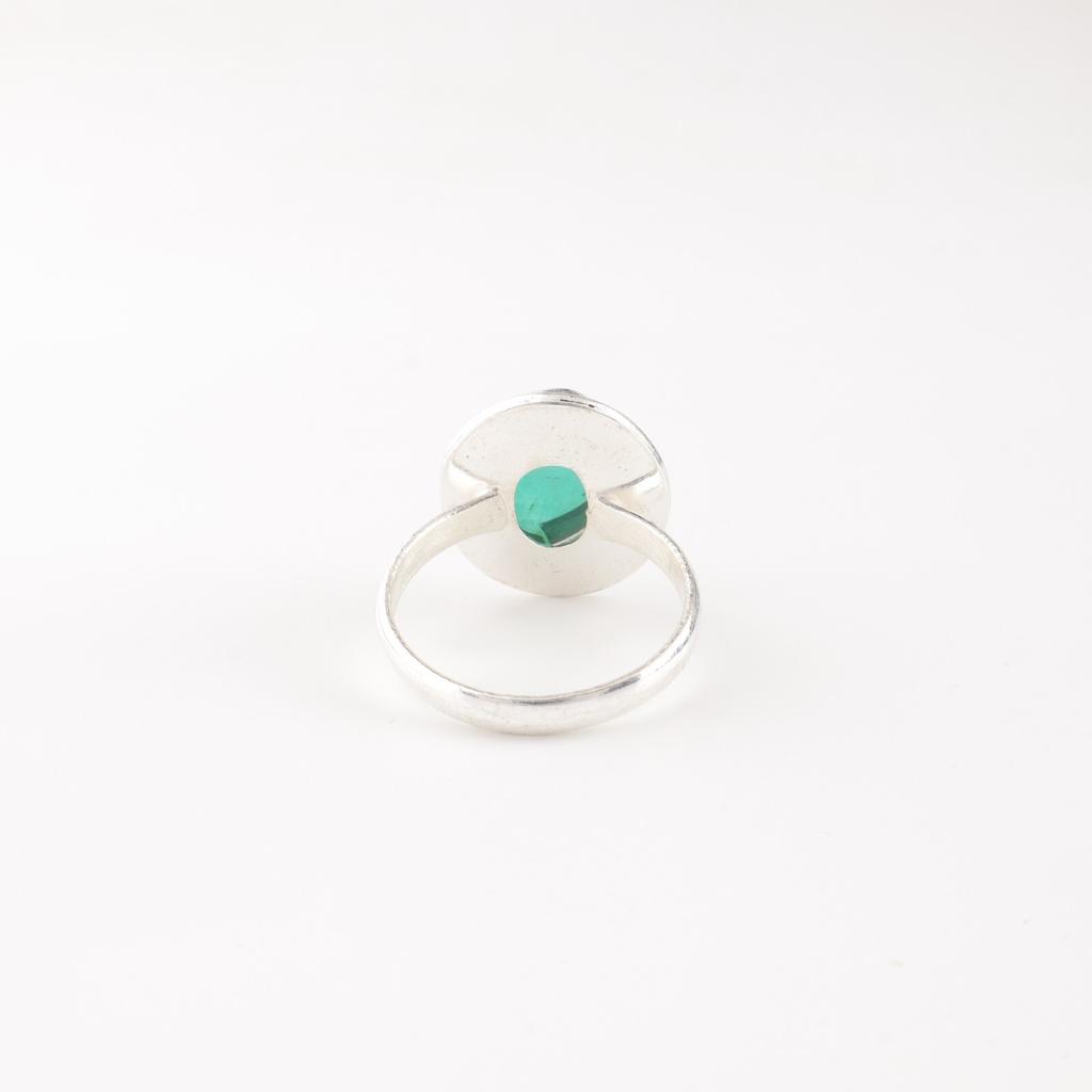 Natural Amazonite Gemstone 925 Solid Silver Jewelry Handmade Ring Gift For Mom RR-62-22