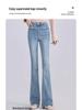 Women's 2025 Slim Fit High-Waist Micro Flare Stretch Jeans
