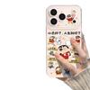 Doll Mobile Phone Case Is Suitable for iPhone17Pro Magnetic Suction 16max Bracket 15 Apple 14 Text 13 Transparent 11 Sets