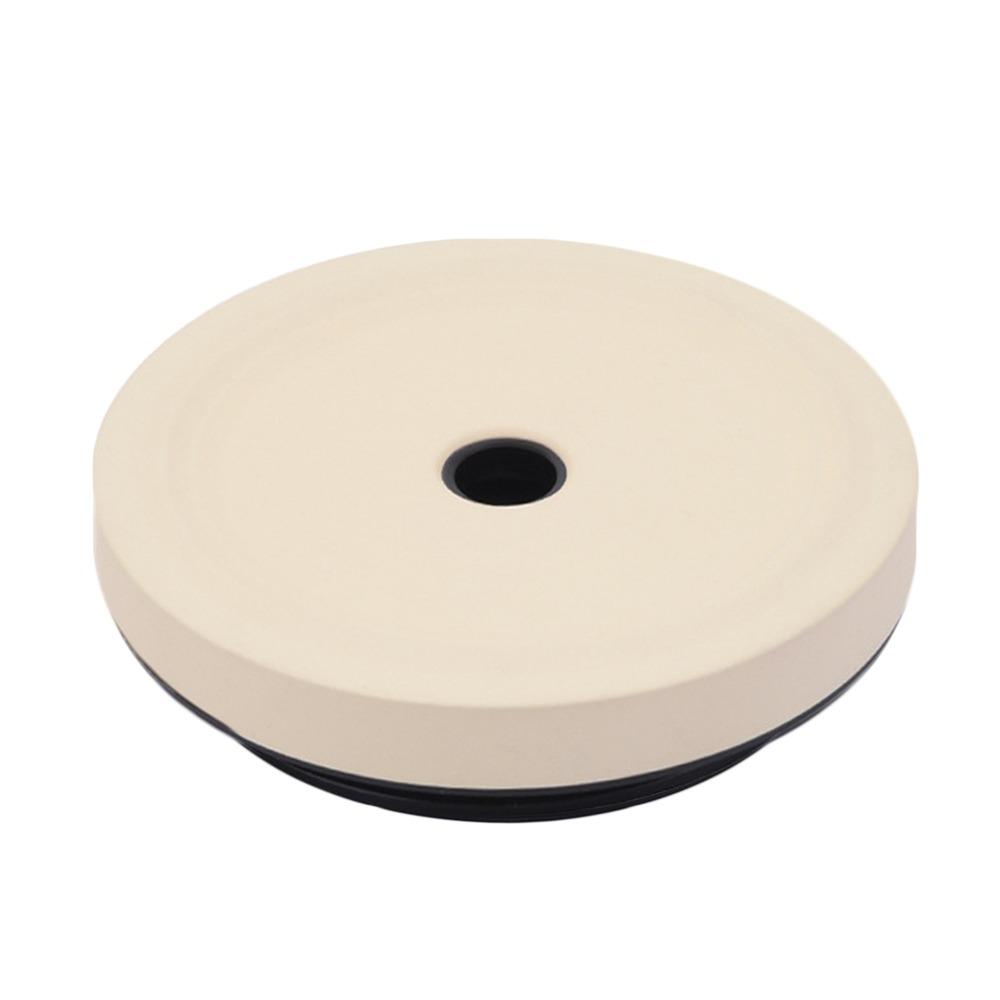 Stainless Steel Milk Tea Cup Lid With Straw Hole Bottle Cover Portable Straw Cup Accessories