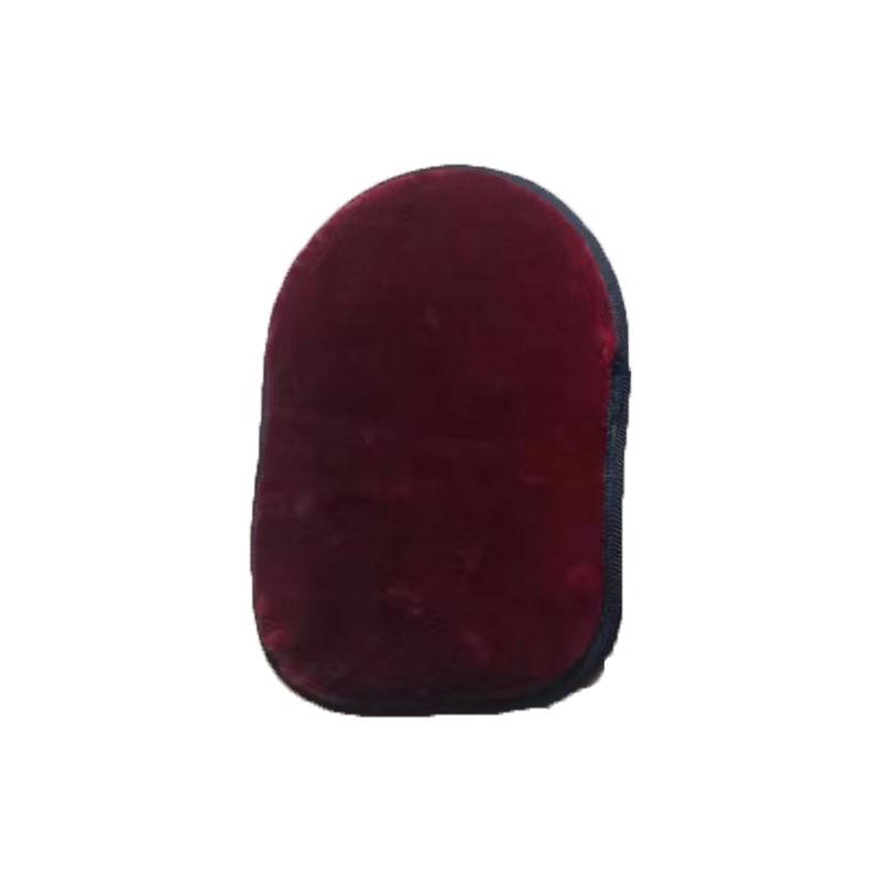 

Plush Wool Car Wash Gloves for Wiping and Waxing 22cm Length, 14cm Width вина червоного кольору