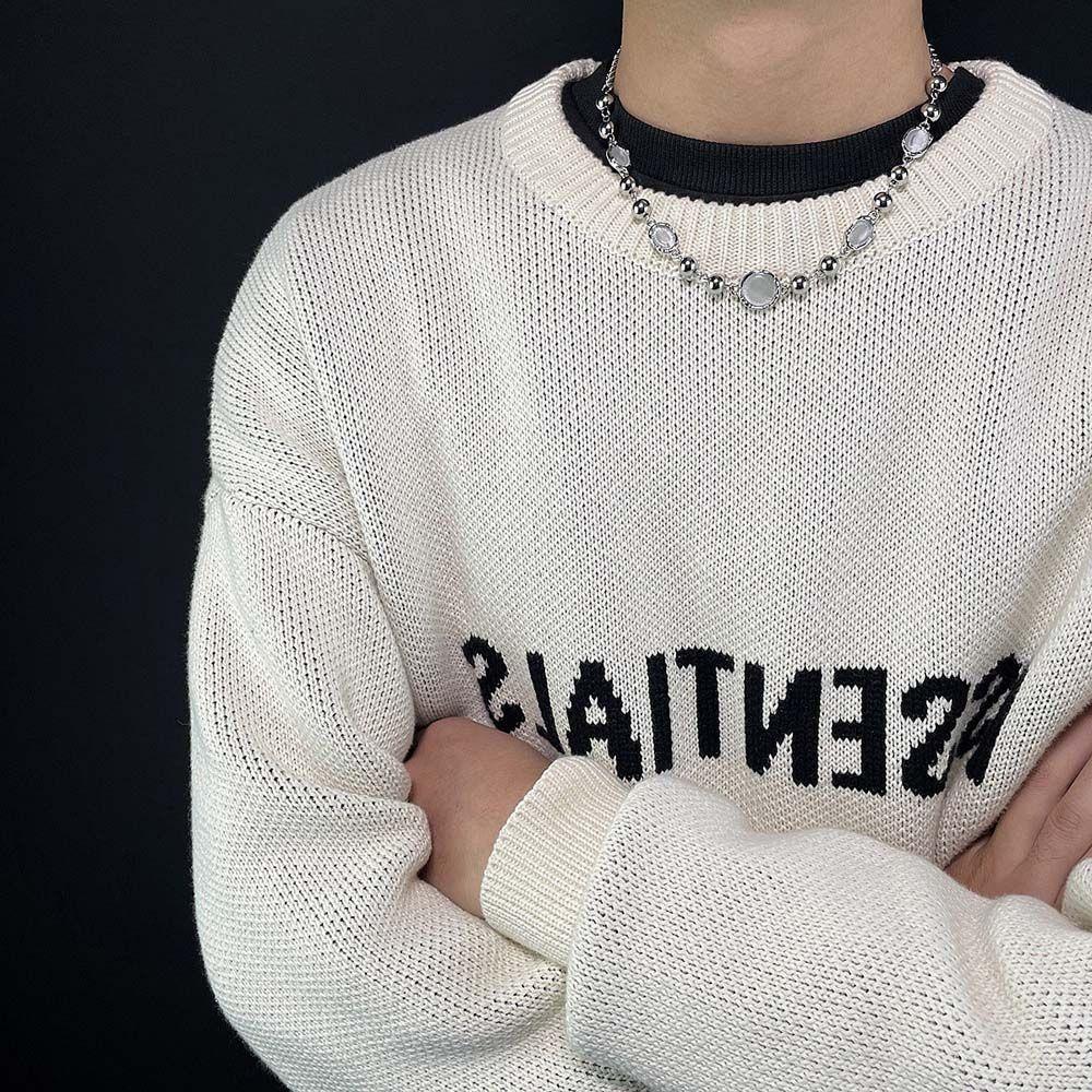 

Round Bead Gift Choker Female Fashion Jewelry Clavicle Chain Korean Style Bracelet Women Necklace bracelet