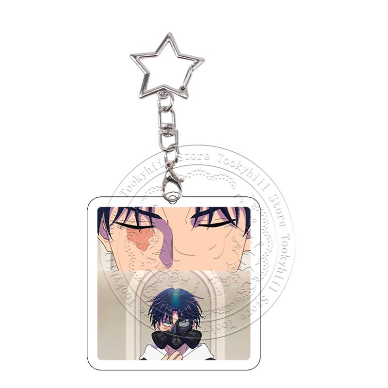 Marriagetoxin Acrylic Keychain Hikaru Gero Kinosaki Poster Keyring Kawaii Cartoon Role Pendant Decoration Accessories Girl Gift