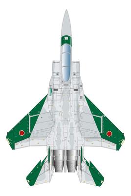 PLATZ Air Force Eagle Aggressor Flight Training Group 908 Plastic Model 1/72 Self-Defense F-15J No. AC-38