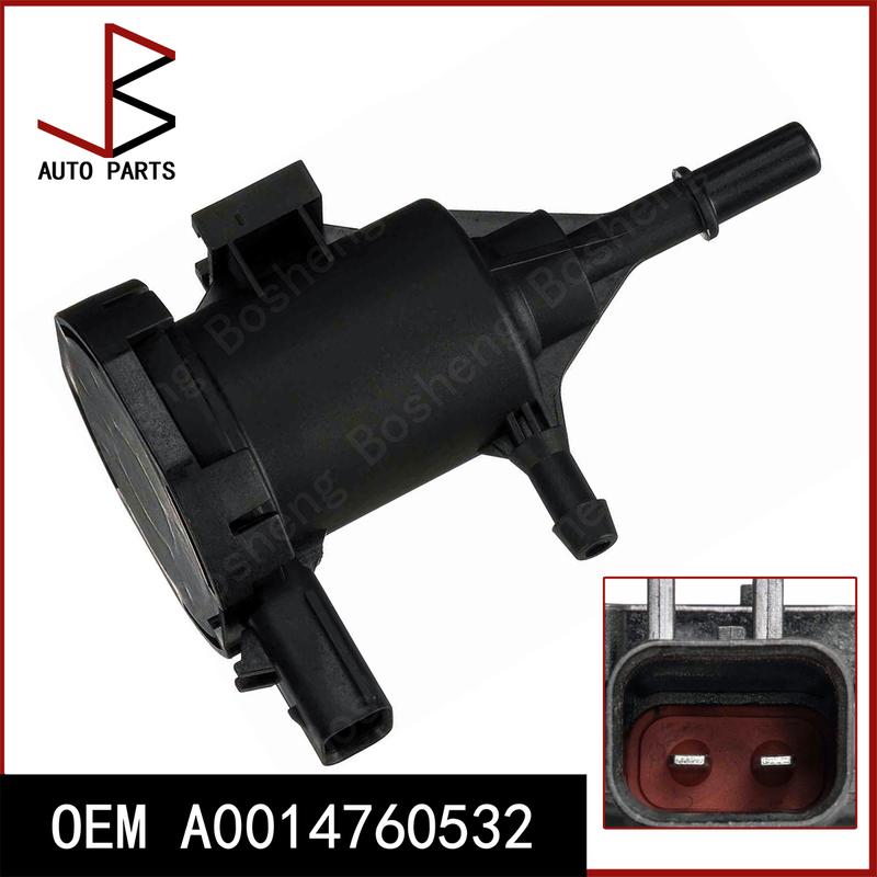 Новый клапан фильтра с активированным углем OEM A0014760532 A 001 476 05 32 A000476060064 для MERCEDES-BENZ A-CLASS 2012-2018 CLA 13-19
