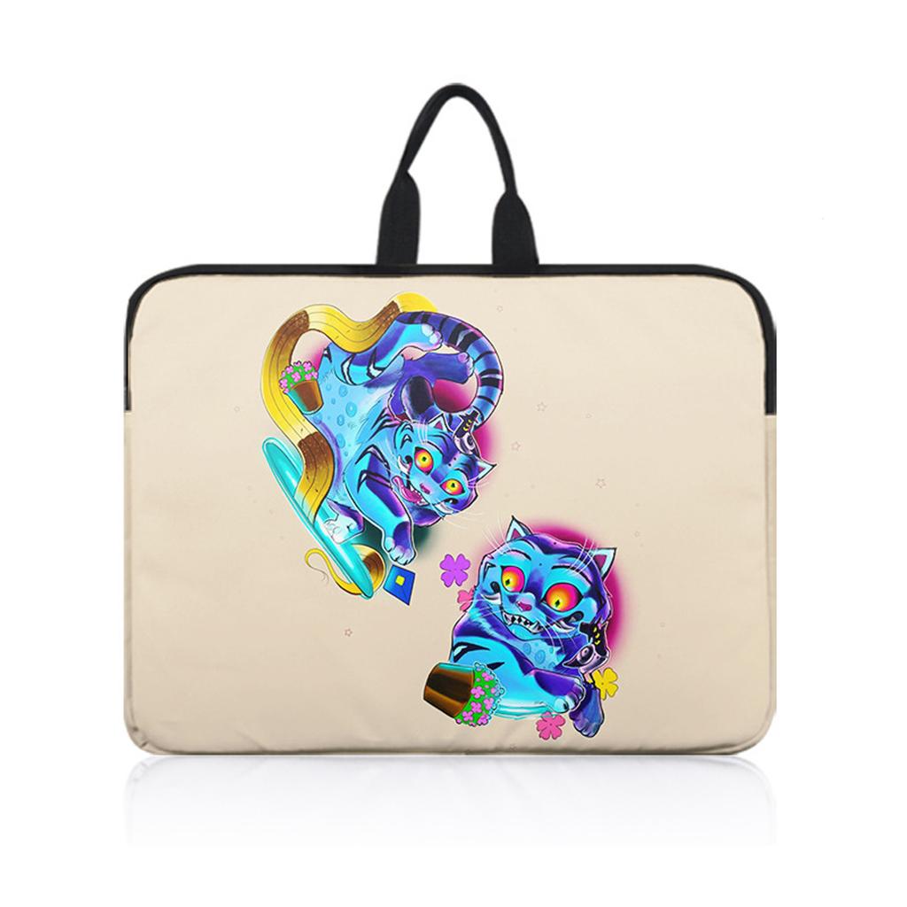 Cute Cartoon Peripheral Laptop Bag, Dirt Resistant