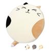 Cartoon Futon Mat Elastic Filling Fluffy Breathable Printing Dyes Round Cushion for Living Room