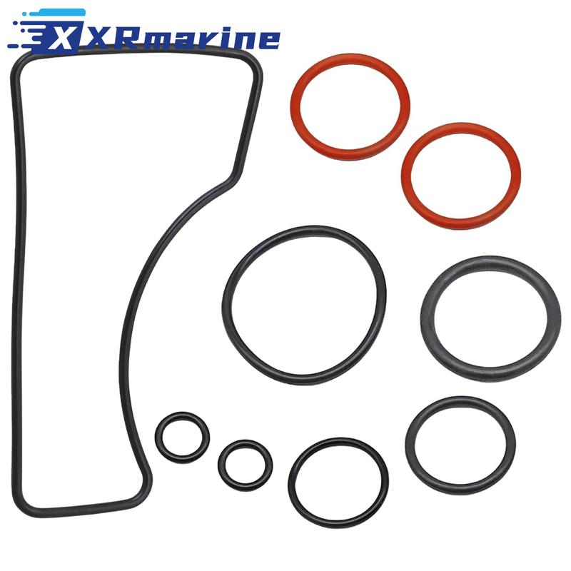

For MerCruiser Bravo 1 2 3 Outdrive Bell Housing tall Gasket Kit 16755Q1 16755A1 16755 Sierra 18-2615 чёрный