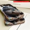 2DFlat Grumpy Cat Stealing Bag All inclusive film hard iPhone case, compatible with iPhone 18 Pro Max 17 16 15 14 13 12 11