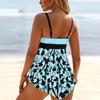 Dámské módní sexy plavky Dvoudílné plavky Bikiny bez zad