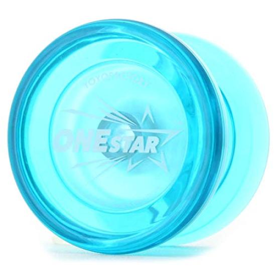 Yoyo One Star with DVD for Beginners Yoyo Factory Set Light (Starter Blue)