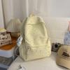 Schoolbag Korean Star Moon School Bag Female Junior High School Student Youth Girl Style High Value Campus Lightweight Simple Backpack