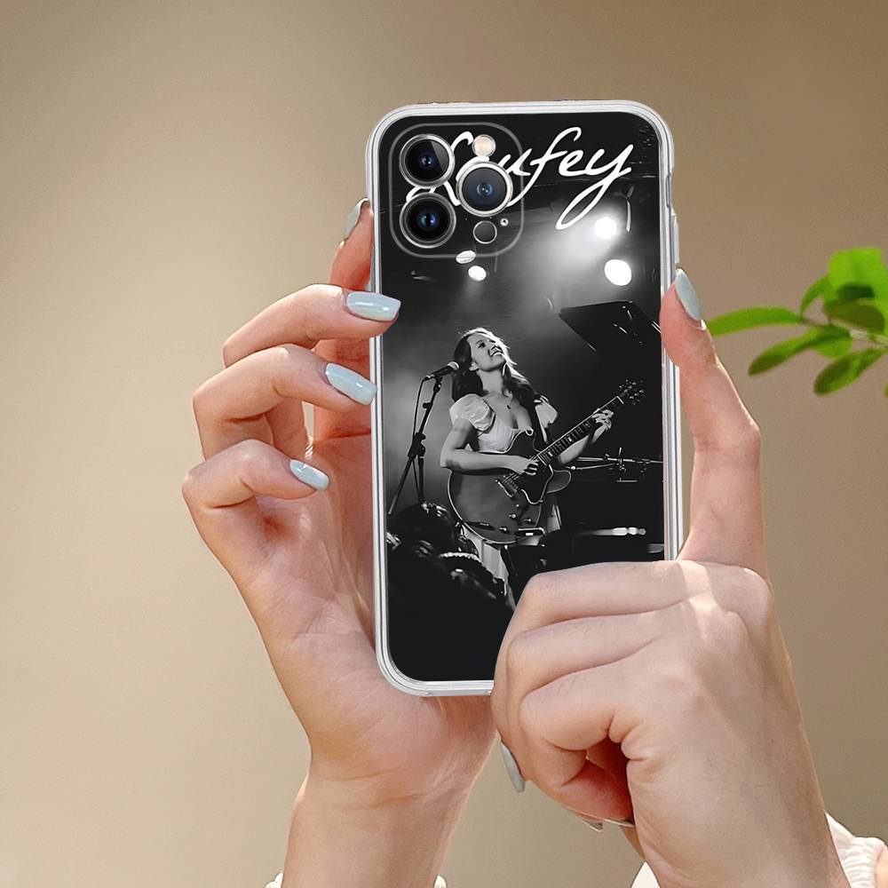 Singer L-LaufeyS For IPhone 17 16 15 14 13 12 11 Pro Max Plus Transparent Soft TPU Phone Cover
