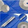 Diamond Cutting Discs +2 Mandrel Carpentry Rotary Wheel For wood plastics