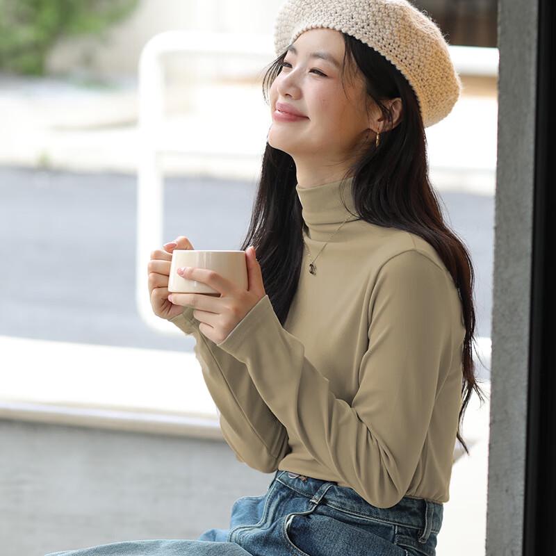 Lasa Women's High-Neck Long Sleeve Base Layer Top