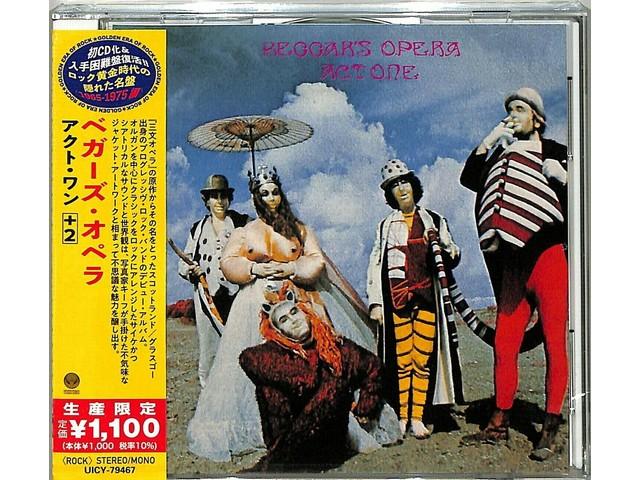 

[CD] Act One +2 Bonus Tracks Limited Edition Beggars Opera UICY79467 Rock NEW