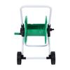 Water Hose Reel Cart with Wheels PP Labor Saving Hand Push Hose Storage Cart for Storing 50m G1/2 Pipe or 30m G3/4 Pipe