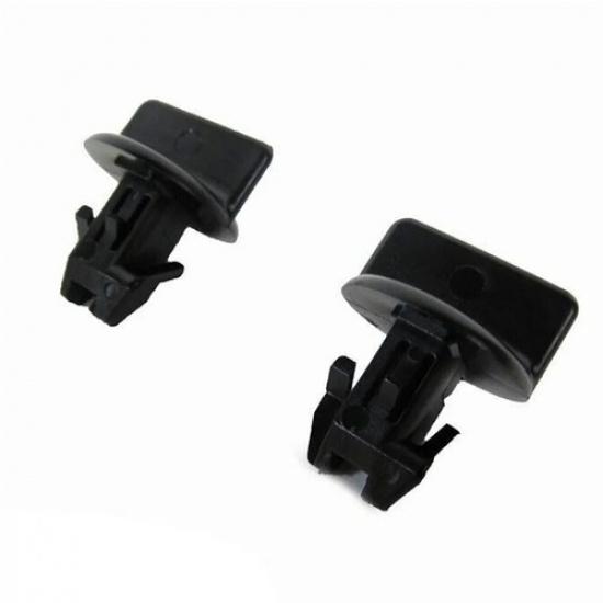 2 szt. Osłona Haka Holowniczego Tylnego Zderzaka Klips Blokujący Mocowanie Do Dodge Durango 2014-