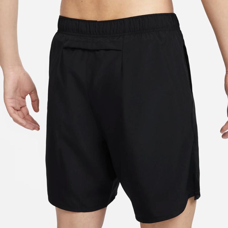 Nike Solid Color Logo Drawstring Shorts Men Bottoms Black DV9358-010