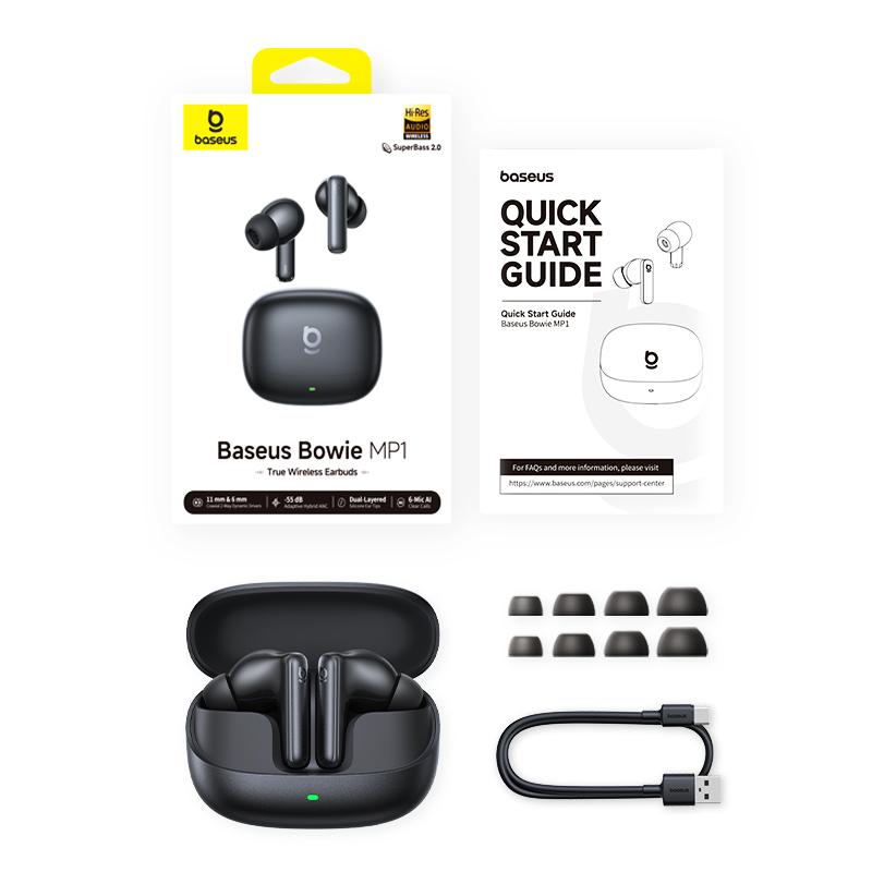 Baseus Bowie MP1 ANC Bluetooth 6