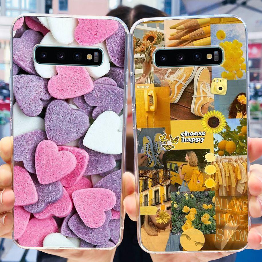 For Samsung Galaxy S10 Lite Plus Case Lovely Astronaut Soft Silicone Phone Cover For Samsung S10 Plus S10e Funda S10+ S 10 Coque