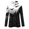 Women's Summer Fashion Casual  Printed V-Neck Long Sleeve Shirt Top