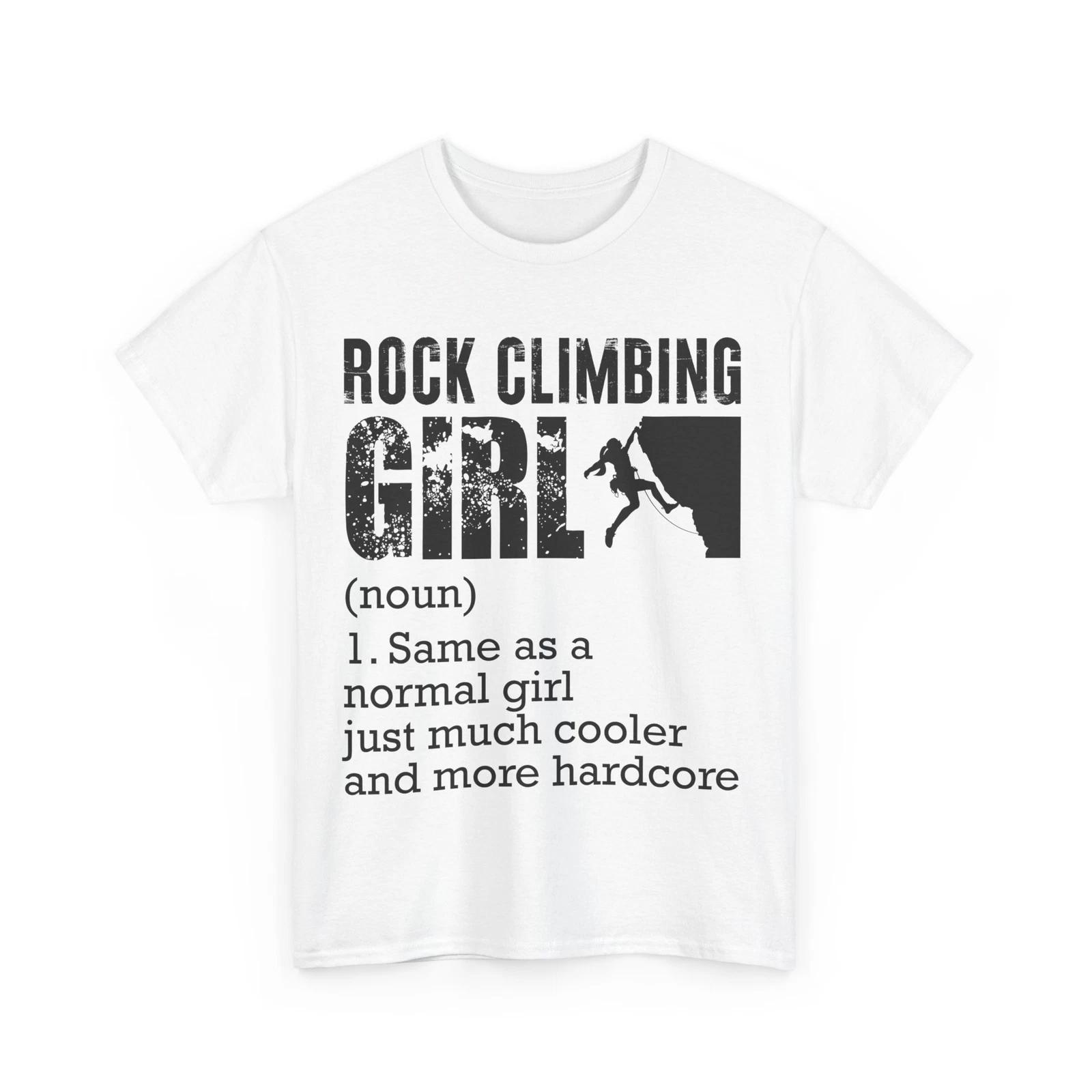 Climbing Shirt, Rock Climbing Girl Shirt, Climbing Lovers Women Girls Shirt S