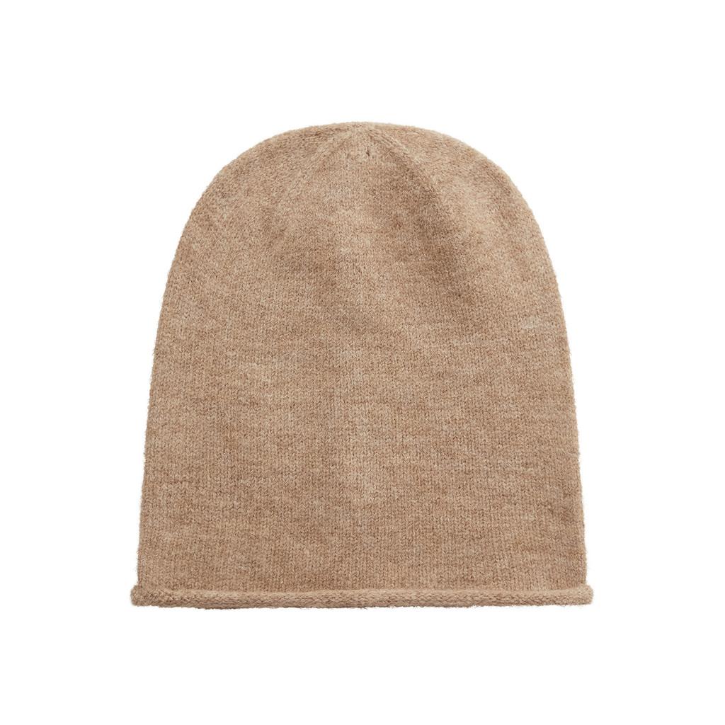 Wool Blend Beanie Hat For Women With Windproof Feature For Fall And Winter Casual Wear
