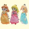 Super Mario Prinzessin Plüschpuppe Rosa Gelb Blau 25cm Weicher Kurzer Plüsch Maßgefertigt
