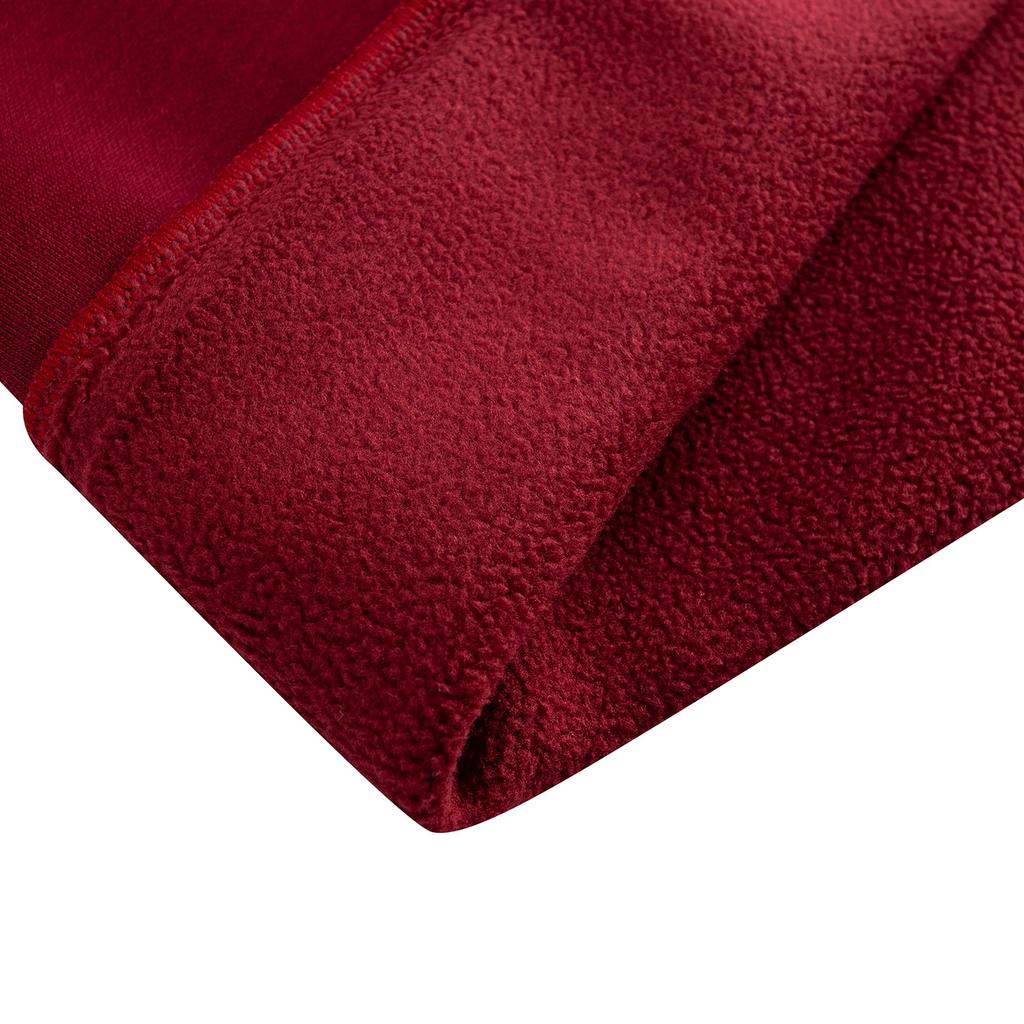 Anta Warm Fleece Pullover Sweatshirt Men Tops Lychee-Red 952618708-6