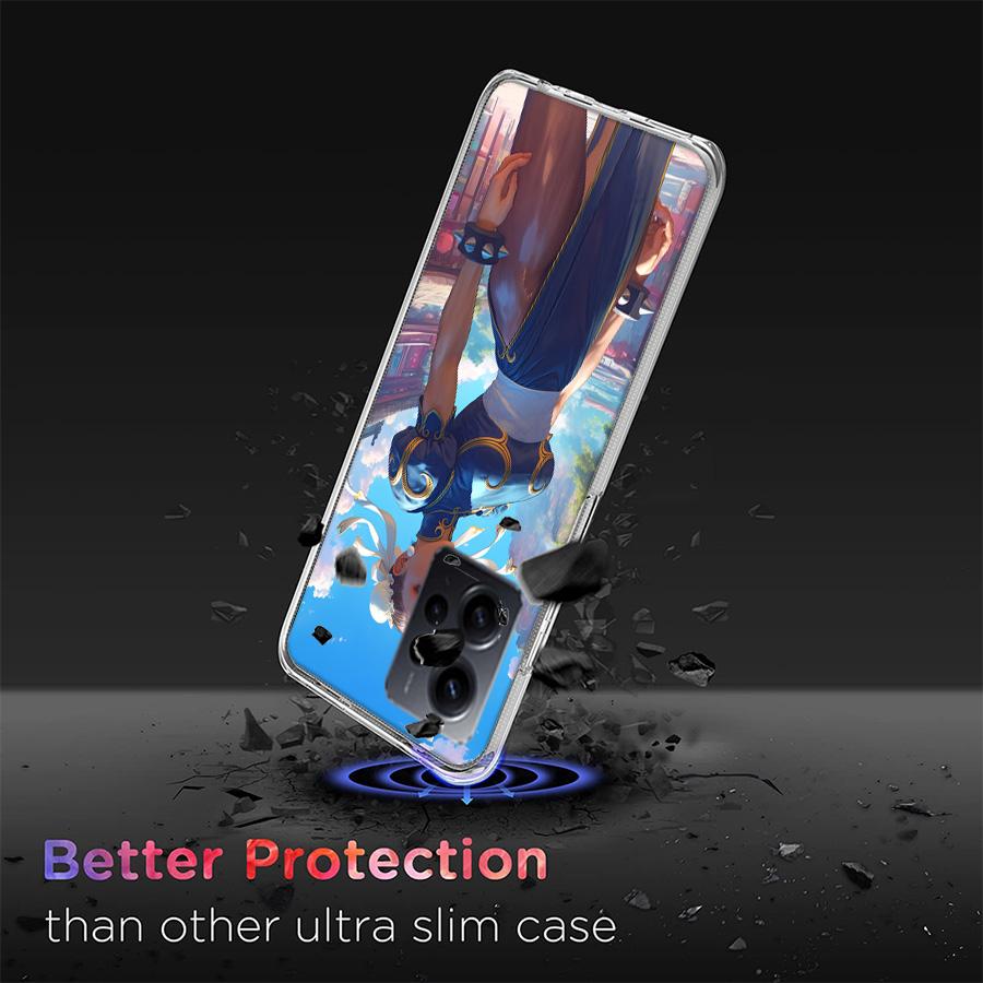 Game Anime Ch-Chun Li Phone Case For Redmi Note 14 15 Pro 5G 13 12 Pro Plus 11 11T 11E 11S 10 Pro 10S 9 9S Cover Cell Clear TPU